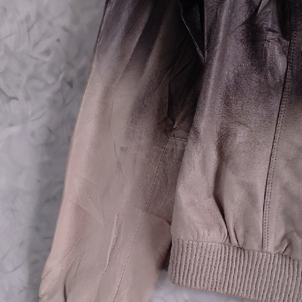 DANIER Gradient Black and Grey Women's Jacket - Picture 6 of 12